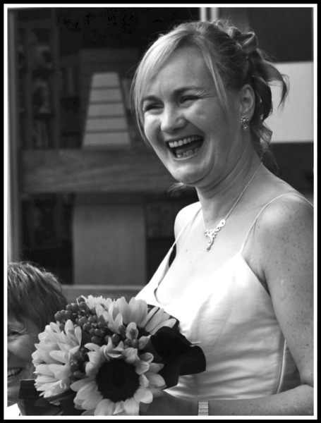 Sarah on Wedding Day PNG