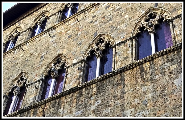 close up of windows on a Siena Building 2