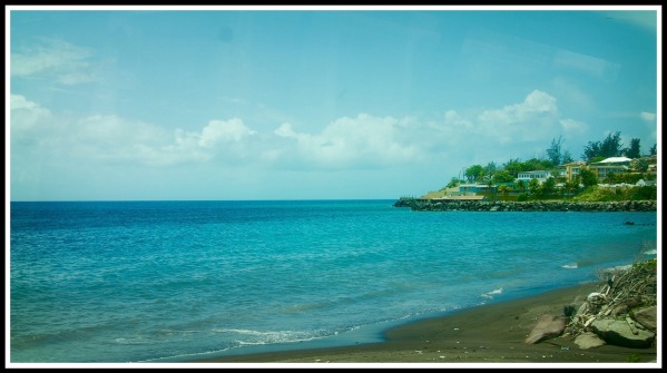 View from the bus at St Kitts