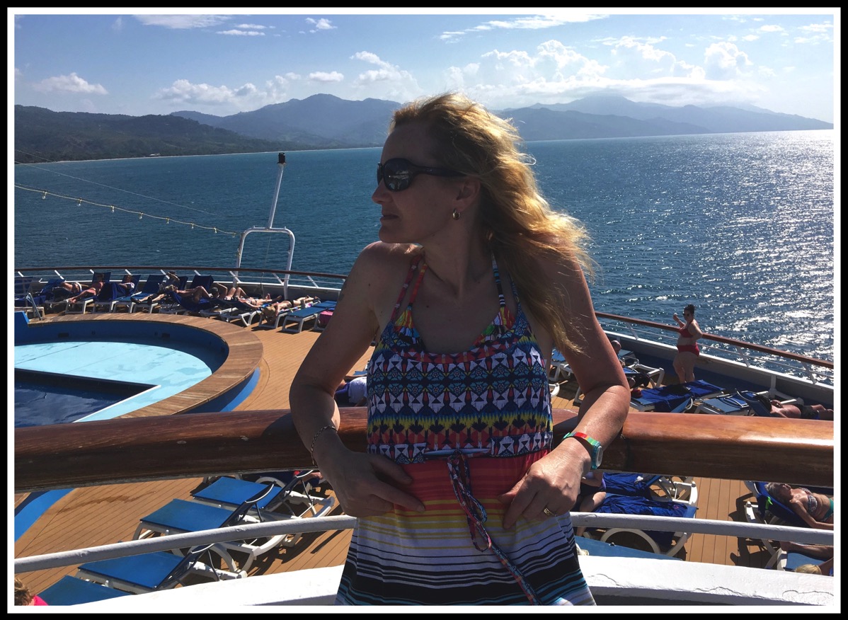 Sarah on Ship in Trujillo