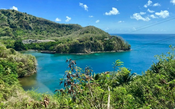 View of the bay of Grenada